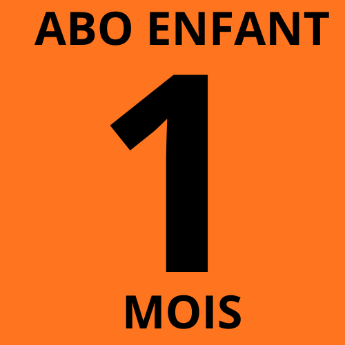 Abonnement mensuel enfant -12ans/assureur